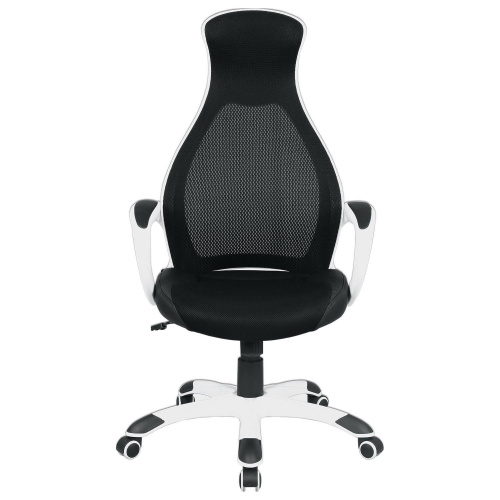 Кресло офисное BRABIX PREMIUM "Genesis EX-517", пластик белый, ткань/экокожа/сетка черная фото 7
