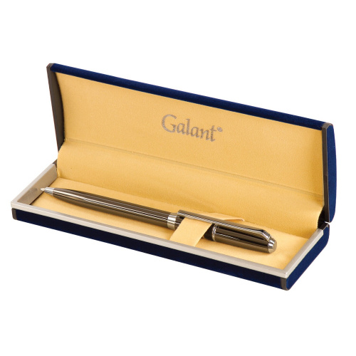 Ручка подарочная шариковая GALANT "SFUMATO", корпус оружейный металл, узел 0,7 мм, синяя фото 5