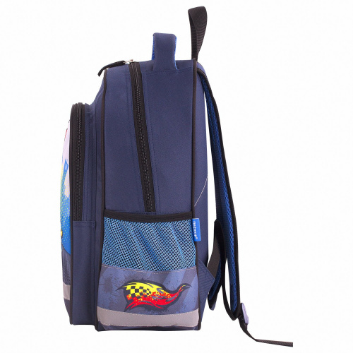 Рюкзак ПИФАГОР SCHOOL  Moto, 38х28х14 см, для начальной школы фото 9