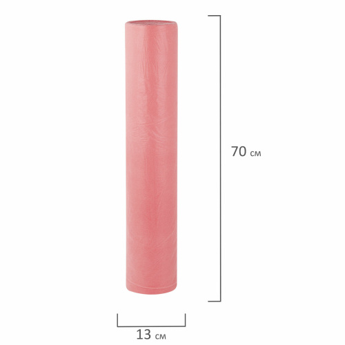 Простыня розовая рулонная с перфорацией 100 шт, 70х200 см, спанбонд 12 г/м2, LAIMA UNIVERSAL, 631140 фото 3