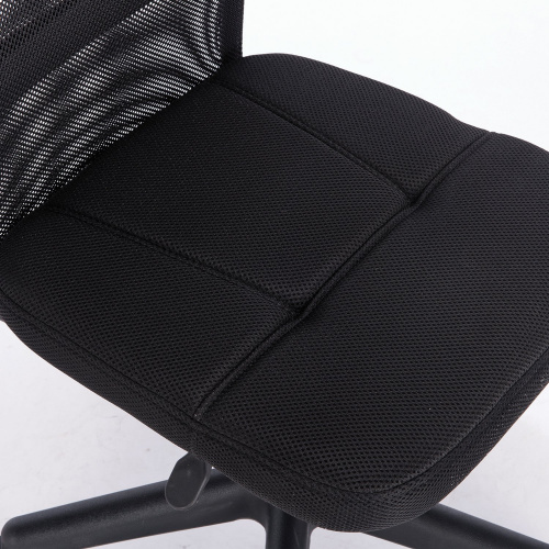 Кресло компактное BRABIX "Smart MG-313", без подлокотников, черное фото 2