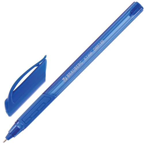 Ручка шариковая масляная BRAUBERG "Extra Glide GT Tone",  линия письма 0,35 мм, синяя фото 10