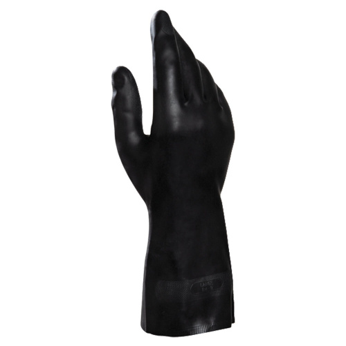 Перчатки латексно-неопреновые MAPA Technic/UltraNeo 401, хлопчатобумажные, размер 8 (M), черные