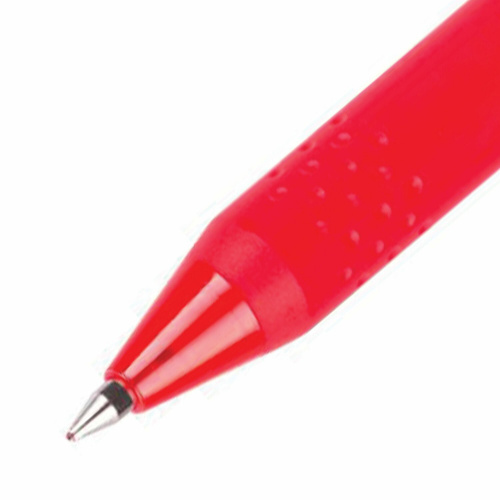Ручка стираемая гелевая с грипом PILOT "Frixion", корпус красный, линия письма 0,35 мм, красная фото 2