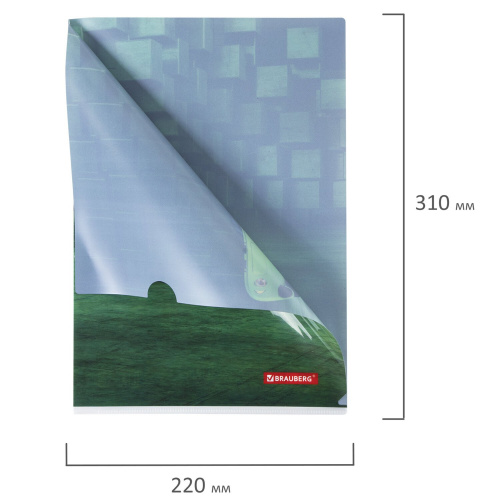 Папка-уголок BRAUBERG "SPORT CAR", А4, 150 мкм, цветная печать фото 6