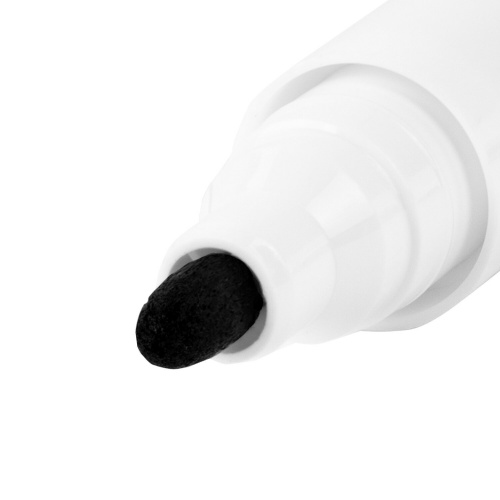 Маркер стираемый для белой доски ОФИСМАГ, круглый наконечник, 3 мм, черный фото 9