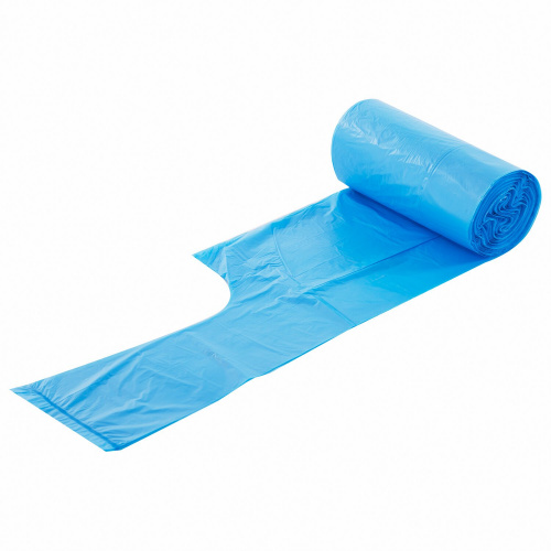 Мешки для мусора с ручками LAIMA ULTRA, 35 л, 30 шт., прочные, 50х54 см, синие фото 3