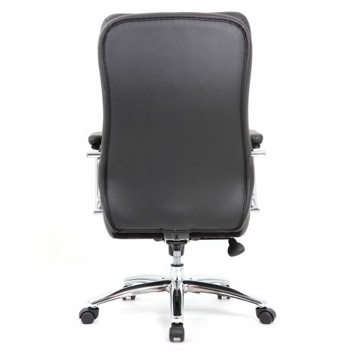 Кресло офисное BRABIX PREMIUM "Amadeus EX-507", экокожа, хром, черное фото 8