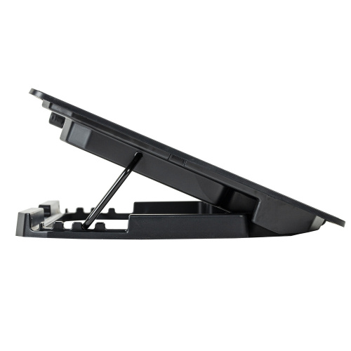 Подставка для ноутбука с охлаждением 2 порта USB-A, LED подсветка, 37х26х5см, BRAUBERG фото 7