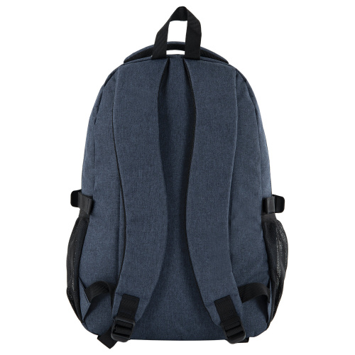 Рюкзак BRAUBERG, 46х31х18 см, универсальный, 3 отделения, темно-синий фото 5