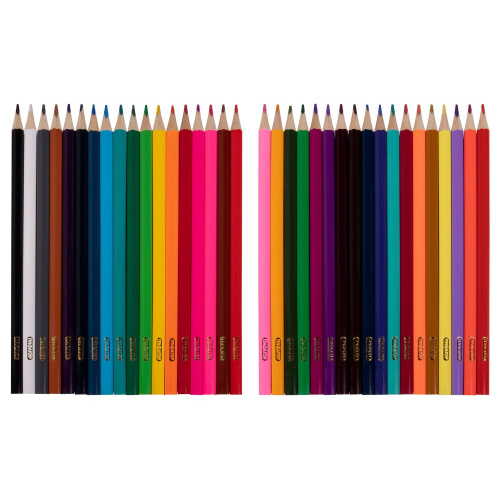 Карандаши цветные ПИФАГОР "Сказки", 36 цветов, классические, заточенные фото 2