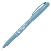 Ручка капиллярная (линер) CENTROPEN "Document", трехгранная, линия письма 0,1 мм, синяя