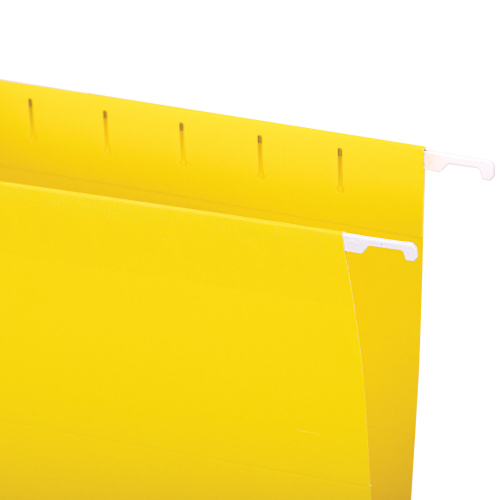 Подвесные папки STAFF, А4 (350х240мм) до 80 л., 10 шт., желтые, картон фото 8