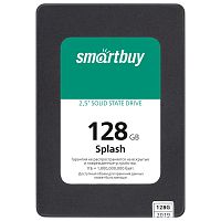 Твердотельный накопитель SSD SMARTBUY Splash 128GB, 2,5", SATA III, черный