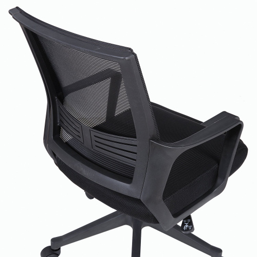 Кресло BRABIX "Balance MG-320", с подлокотниками, черное фото 4
