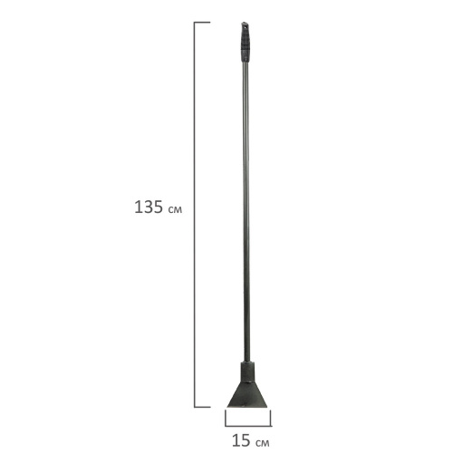 Ледоруб-топор с металлической ручкой NO NAME, ширина 15 см, высота 135 см фото 4