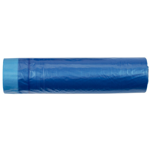Мешки для мусора с завязками LAIMA "ULTRA", 35 л, 50х60 см, 20 шт., особо прочные, синие фото 2