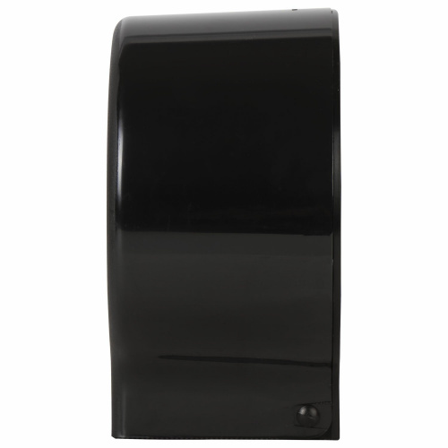 Диспенсер для туалетной бумаги LAIMA PROFESSIONAL ORIGINAL, малый, черный, ABS-пластик фото 4