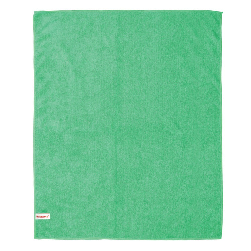 Тряпка для мытья пола из микрофибры LAIMA, 70х80 см, зелёная