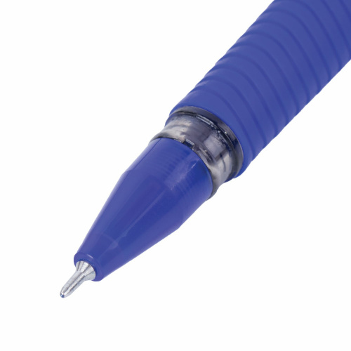 Ручка гелевая с грипом PENSAN "Soft Gel Fine", линия 0,4 мм, синяя фото 4