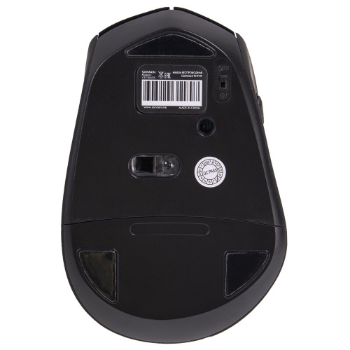 Мышь беспроводная SONNEN V33, USB, 800/1200/1600 dpi, 6 кнопок, оптическая, черная фото 7