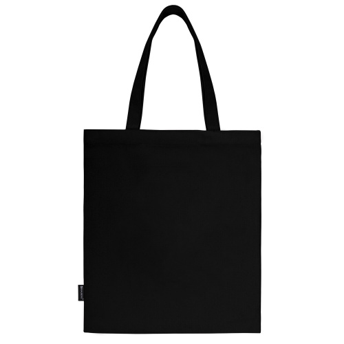 Сумка-шоппер BRAUBERG PREMIUM, канвас, 40х35 см, на кнопке, карман, черный, "Aphrodite", 271904 фото 9