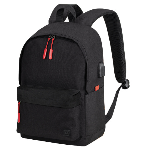 Рюкзак BRAUBERG URBAN "Energy", 44х31х14 см, с отделением для ноутбука, USB-порт, черный фото 8