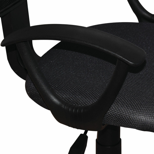 Кресло компактное BRABIX "Flip MG-305", ткань TW, серое/черное фото 3