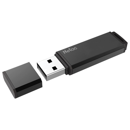 Флеш-диск 32 GB NETAC U351, USB 3.0, черный, NT03U351N-032G-30BK фото 3