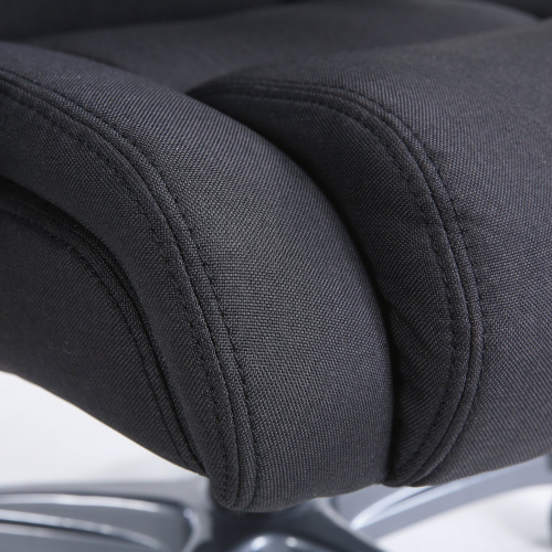 Кресло офисное BRABIX PREMIUM "Solid HD-005", до 180 кг, ткань, черное фото 4
