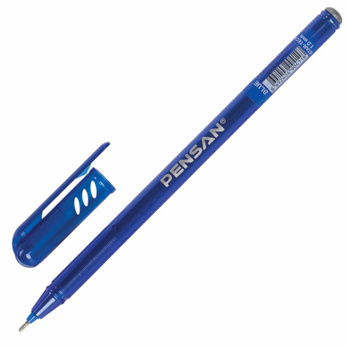 Ручка шариковая масляная PENSAN Star Tech, линия 0,8 мм, синяя фото 8