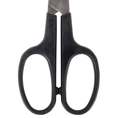 Ножницы BRAUBERG "Standard", 160 мм, черные, классической формы, 2-х сторонняя заточка фото 3
