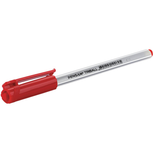 Ручка шариковая масляная PENSAN "Triball Colored", классические цвета, ассорти фото 5