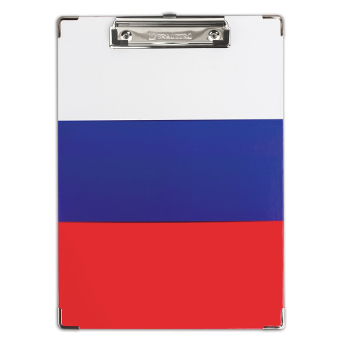 Доска-планшет BRAUBERG "Flag", А4, российский флаг, картон/ламинированная бумага фото 4
