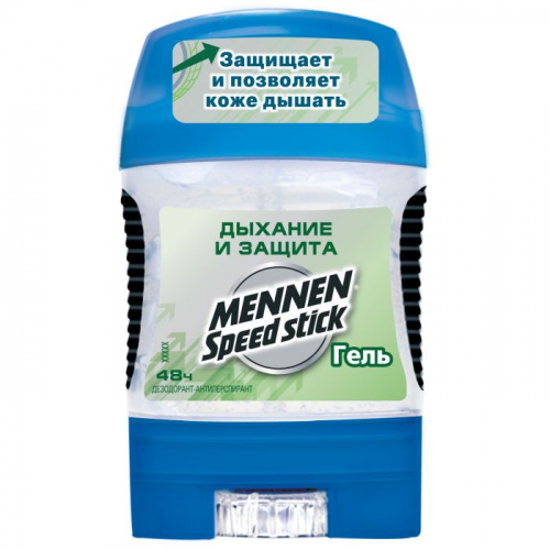 Дезодорант-антиперспирант гель "Mennen Speed Stick" 24/7 Дыхание и защита 85 г