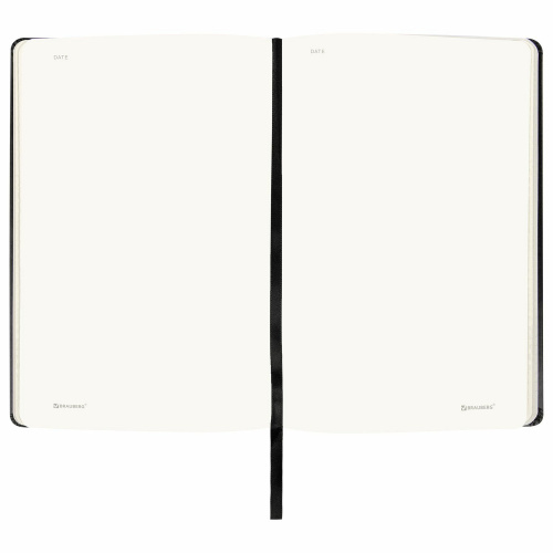 Блокнот-скетчбук BRAUBERG ULTRA, А5 (130х210 мм), балакрон, 80 г/м2, 96 л., без линовки, черный фото 6