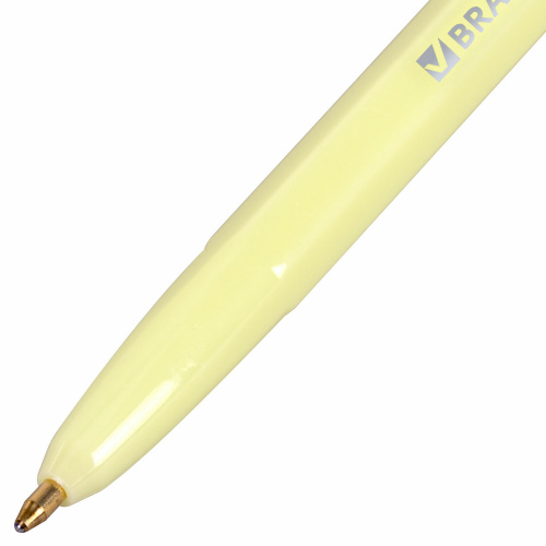 Ручка шариковая РОССИЯ "CARINA", СИНЯЯ, корпус ассорти, 1 мм, линия 0,5 мм, BRAUBERG, 143970 фото 6