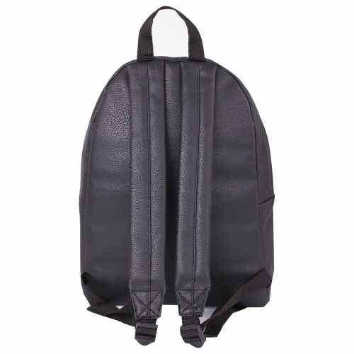 Рюкзак BRAUBERG "Селебрити", 20 литров, 41х32х14 см, универсальный, сити-формат, черный, кожзам фото 7