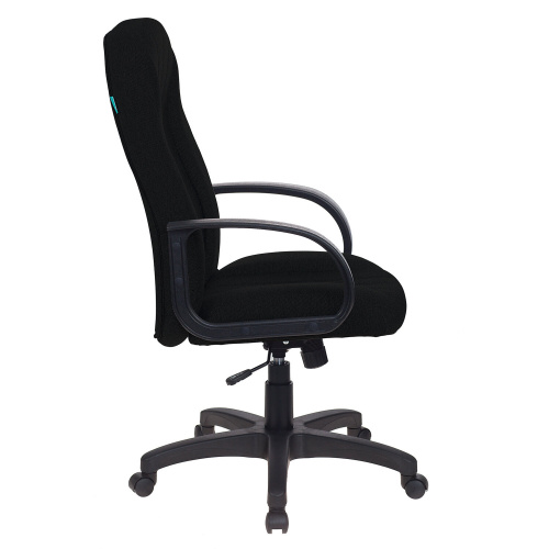 Кресло офисное T-898AXSN, ткань, черное фото 3