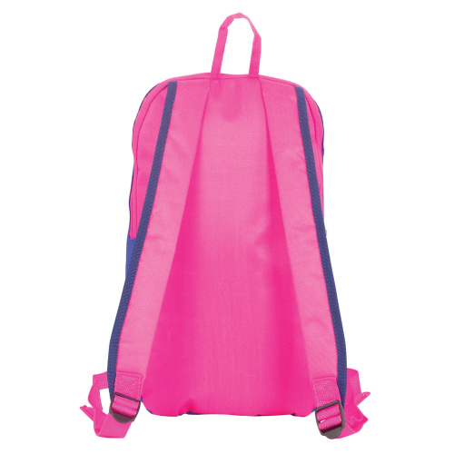 Рюкзак STAFF "AIR", 40х23х16 см, компактный, синий с розовыми деталями фото 6