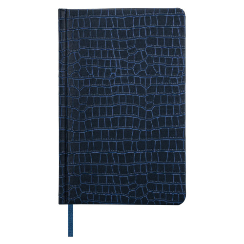 Ежедневник недатированный А5 (138х213 мм) BRAUBERG "Comodo", под кожу, 160 л., темно-синий фото 3