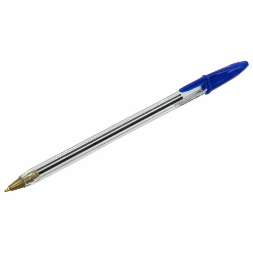 Ручка шариковая STAFF "Basic Budget BP-04", синяя, ВЫГОДНАЯ УПАКОВКА, КОМПЛЕКТ 50 штук фото 5
