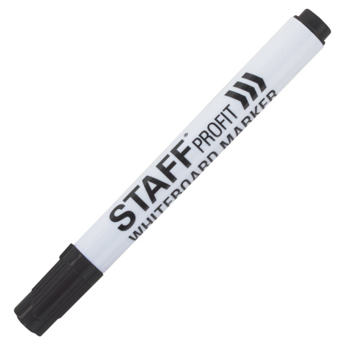 Маркер стираемый для белой доски STAFF "PROFIT", 2,5 мм, черный фото 7