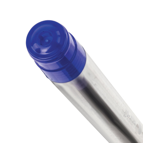 Ручка шариковая масляная с грипом BRAUBERG "Max-Oil", линия письма 0,35 мм, синяя фото 2