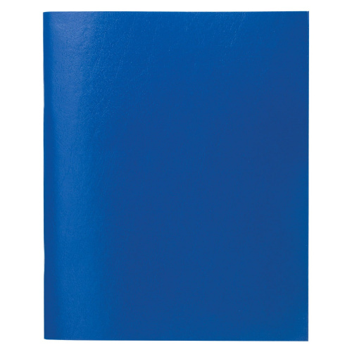 Тетрадь бумвинил STAFF, А4, 96 л., скоба, офсет №1, линия, синий фото 3