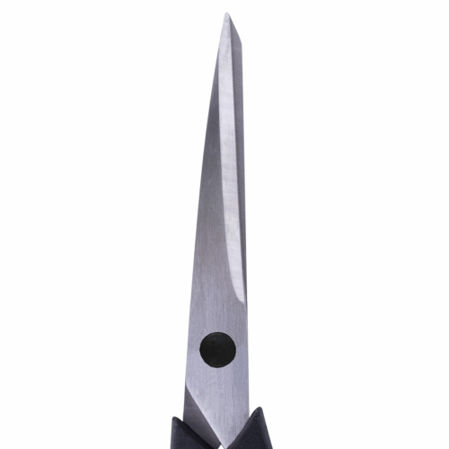 Ножницы ОФИСНАЯ ПЛАНЕТА "Soft Grip", 190 мм, резинов вставки, 3-х сторон заточка, в картон упаковке фото 7