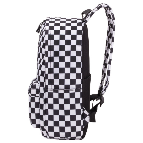 Рюкзак BRAUBERG POSITIVE "Black and White", 42х28х14 см, универсальный, потайной карман фото 3