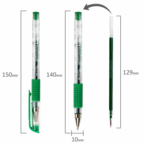 Ручки гелевые BRAUBERG KIDS "FRUITS", 20 цв., линия 0,5 мм, ароматизированные фото 8