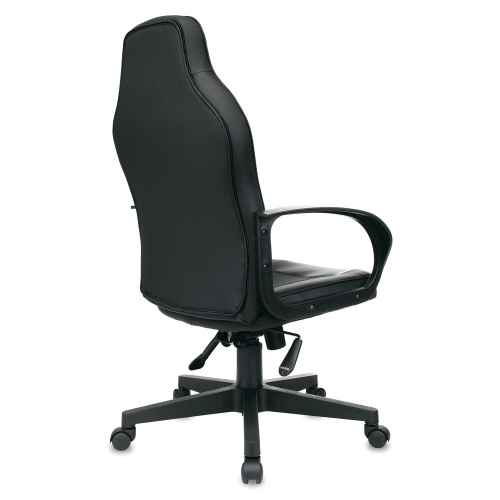 Кресло компьютерное BRABIX "Game GM-017", экокожа/ткань, черное фото 9
