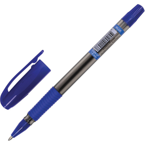 Ручка шариковая масляная с грипом PENSAN "Sign-Up", классические цвета, ассорти, линия письма 0,8 мм фото 7